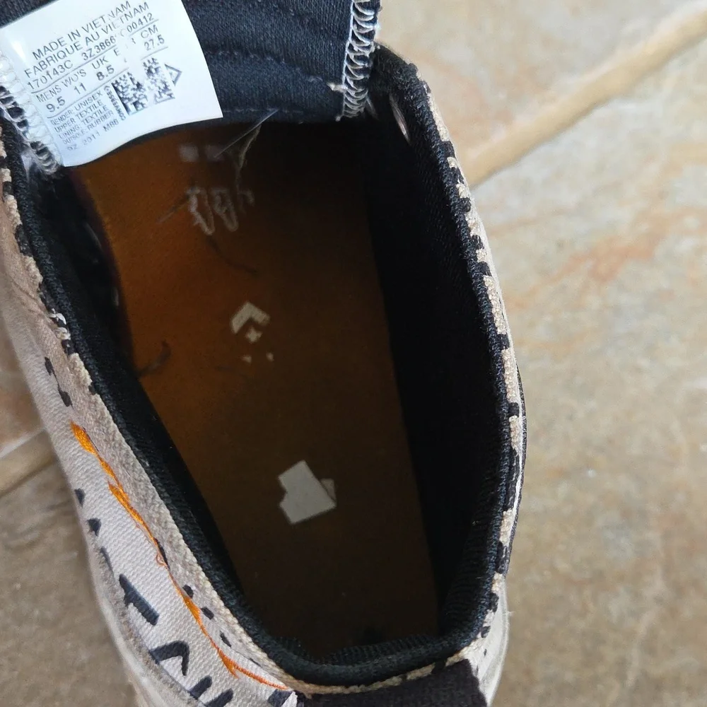 Converse Not Chuck Graphic High-Top Sneakers Thrashed Sz 9.5 - Picture 13 of 17